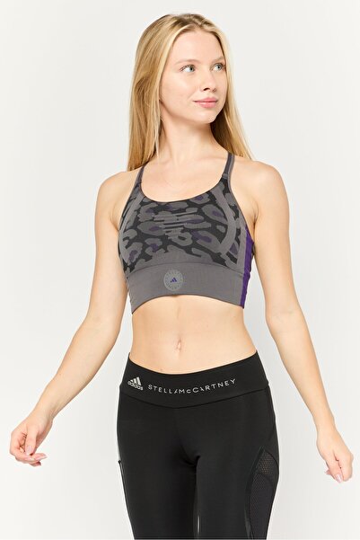 adidas حمالة صدر رياضية مبطنة للنساء من ستيلا مكارتني، بشعار العلامة التجارية...