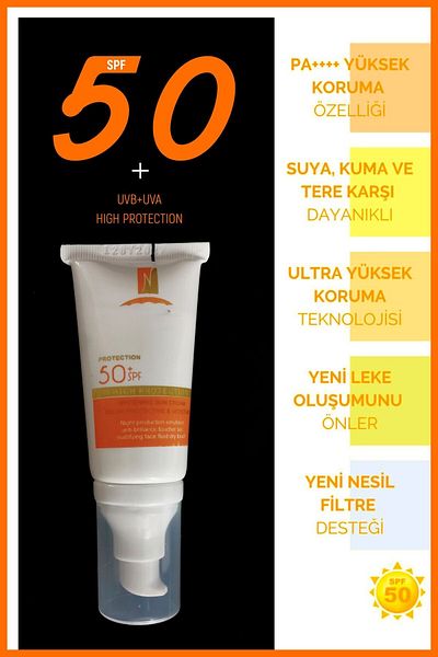 BİYUTREND Whitening Facial Sunscreen Spf 50+ Uva-Uvb Protection |   Anti-Blemish High Factor 60 ml