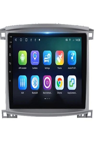 MNT GXR Toyota Land Cruiser 2002-2007 screen (RAM 2 - ROM 32) supports CarPlay & Android Auto / 1080p resolution
