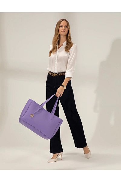 Pierre Cardin Purple Shoulder Bag