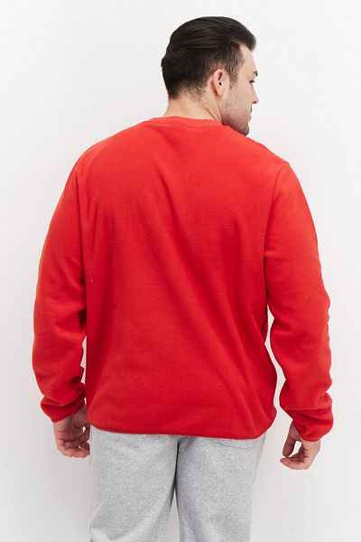 Bel-Air Athletics Men Sportswear Fit Long Sleeve Outdoor Sweatshirts, Red