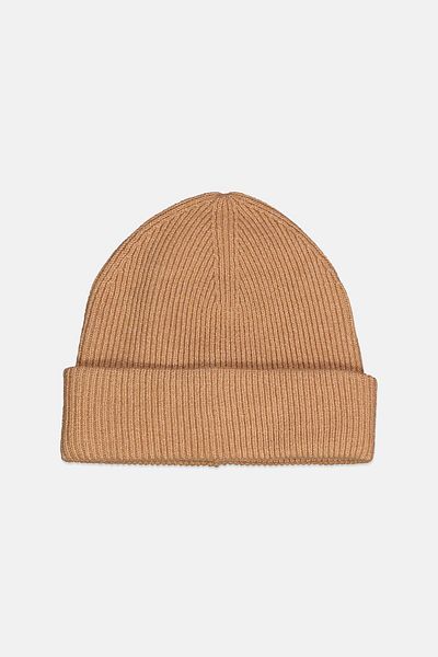 Tchibo Women Knitted Hat, Brown