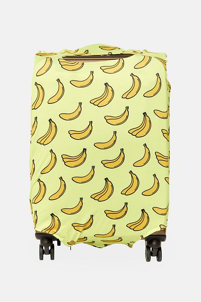 NANETTE LEPORE Banana Print Luggage Cover, Multicolor