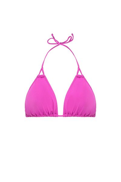 AQUAVİVA Women's Lilac Stella Halterneck Drawstring Triangle Bikini Set