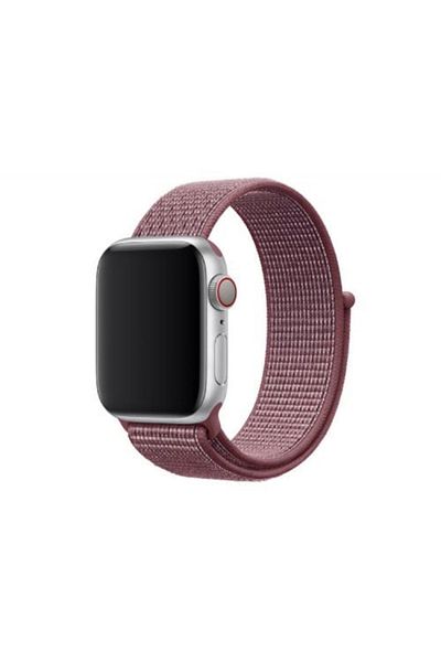 REDz Accessories Sport Strap, Compatible With Apple Watch, Textile, Brown - 44/45/46/49 Mm