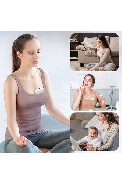 Doopser Electric Wearable Breast Pump, 17mm, 19mm, 21mm Inserts, 240ml