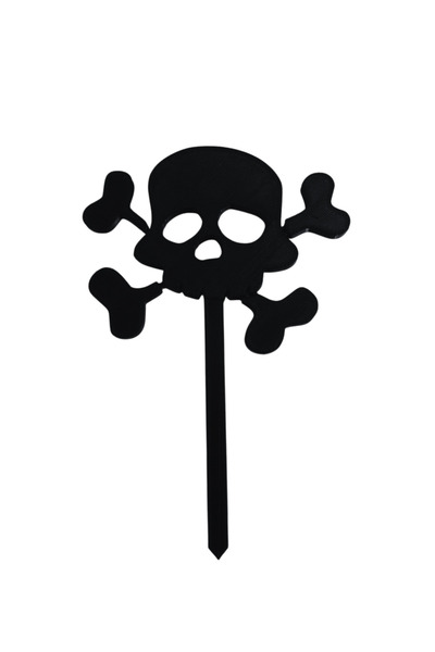OEM Διακοσμητικό αστείο νεκροκεφαλή "SKULL STAKE", Hallowwen Garden 16,5 x 11...