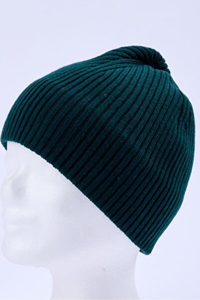 Tchibo Men Knitted Beanie, Green
