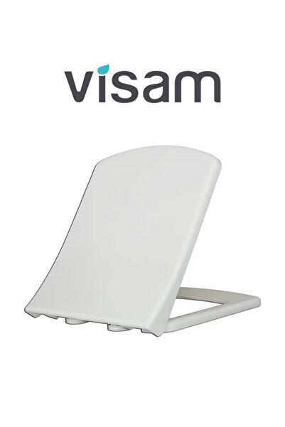 Visam Lotus Yavaş Kapanan Klozet Kapağı Üstten Sıkmalı
