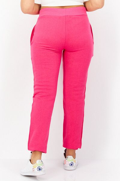 Geographical Norway Women Regular Fit Graphic Jogger Pant, Pink Combo