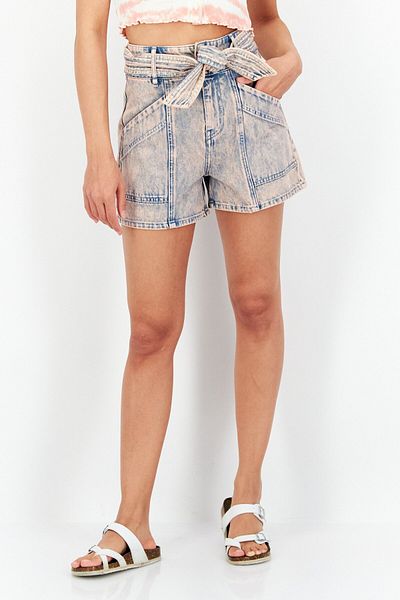 Joie Women Textured Basic Shorts, Pink