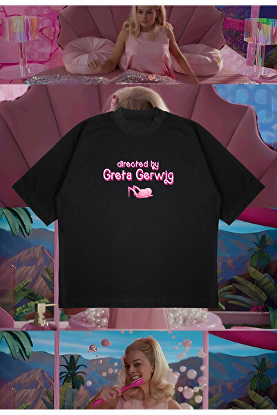 Tarzsokak من إخراج جريتا جيرويج، نسيج سميك مطبوع كبير الحجم من القطن للجنسين ...