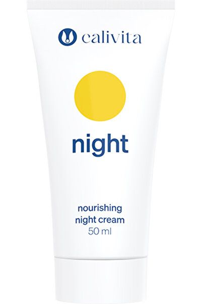 Calivita Cremă de noapte hrănitoare Cremă de noapte naturală hrănitoare cu ul...