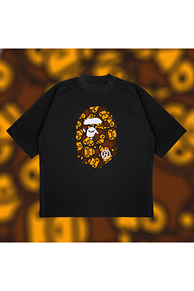 Tarzsokak Tricou All Baby Milo Big Ape Head Tee Boxy Fit Oversize Unisex – Tr...