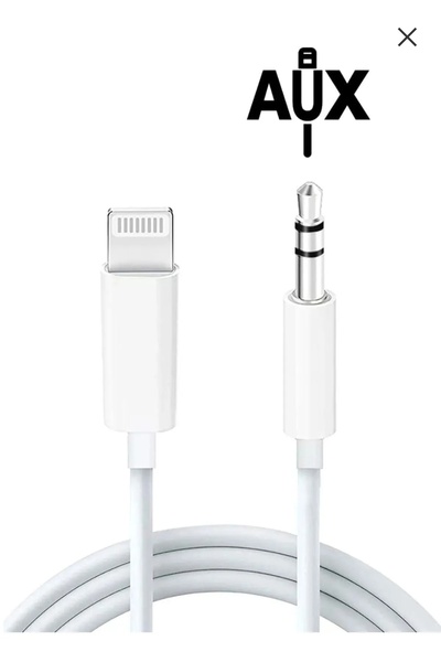 DORUK HOME İphone Aux Kablosu 7 8 X Xr 11 12 Uyumlu