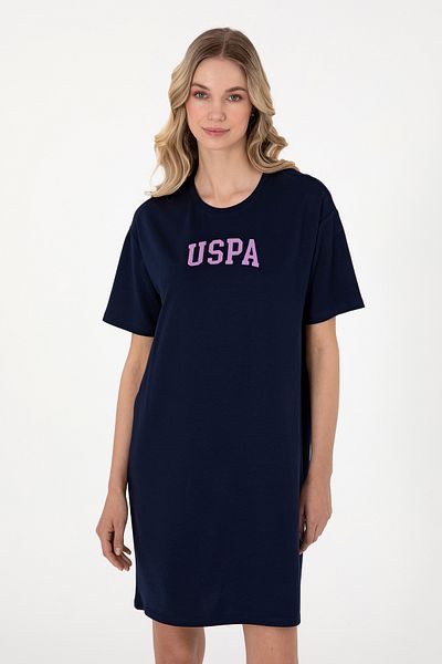 U.S. Polo Assn. Women's Navy Blue Knitted Dress 50306675-Vr033