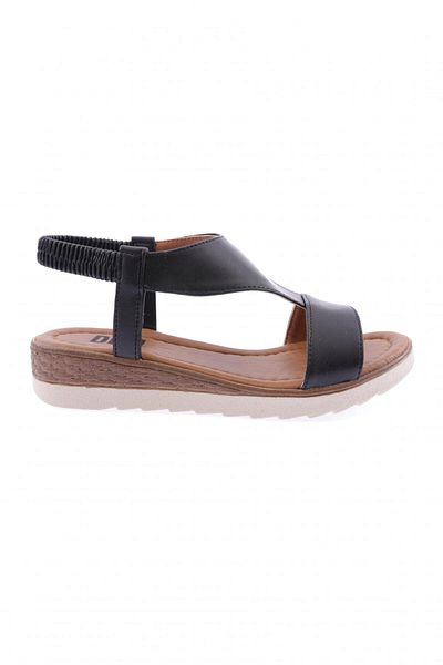 DGN 806-23y Black Women's Strappy Sandals