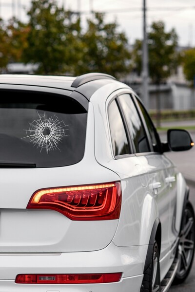 MSticker Kırık Cam Efektli Sticker Model2,Şaka Stickerı Eğlenceli Kırık Cam E...