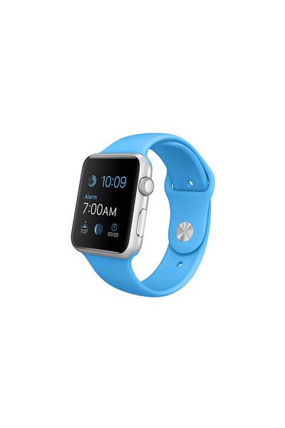 REDz Accessories Curea sport pentru Apple Watch, silicon, albastră - 44/45/46/49 mm, mare
