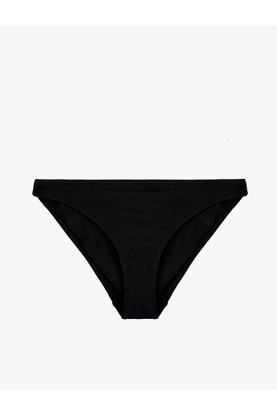 Koton Textured Lined Classic Bikini Bottom