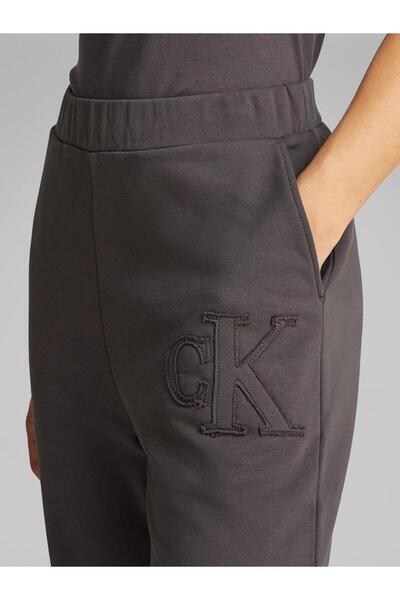 Calvin Klein Kadın CK APPLIQUE JOG PANT Eşofman Altı
