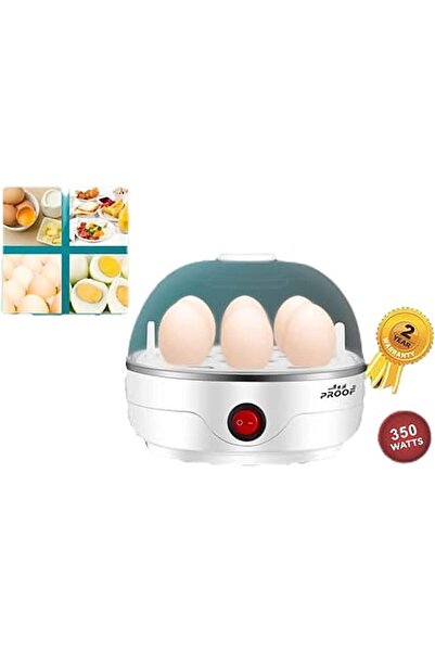 HOME MASTER غلاية بيض HM-173، 350 واط، سعة 7 بيضات، لون أبيض