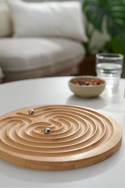 Tchibo Labyrinth Puzzle Game, Natural