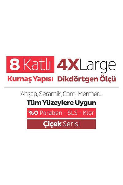 Sleepy Easy Clean Lilyum+Kiraz Ç+Orkide Mopa Uyumlu Yer Temizlik Havlusu&Mendili 3X20 (60 Yaprak)