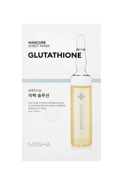 Missha Mască facială cu glutation, 28 ml
