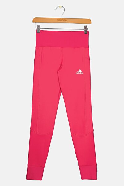 adidas Kids Girl Sportswear Pull On Training Tights, Pink