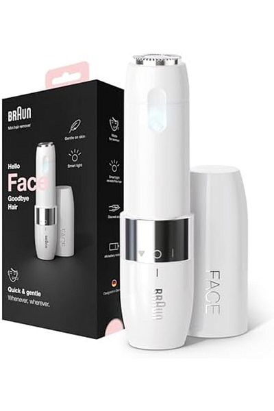 Braun Braun Face Mini Hair Remover FS1000, Electric Facial Hair Removal for Women