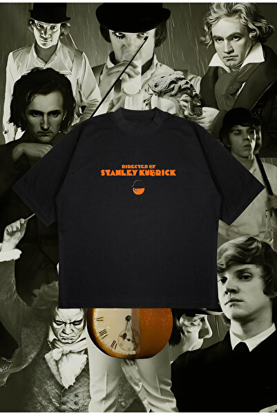Tarzsokak Directed By S.kubrick Boxy Fit Oversize Unisex Tshirt – Baskılı Tiş...