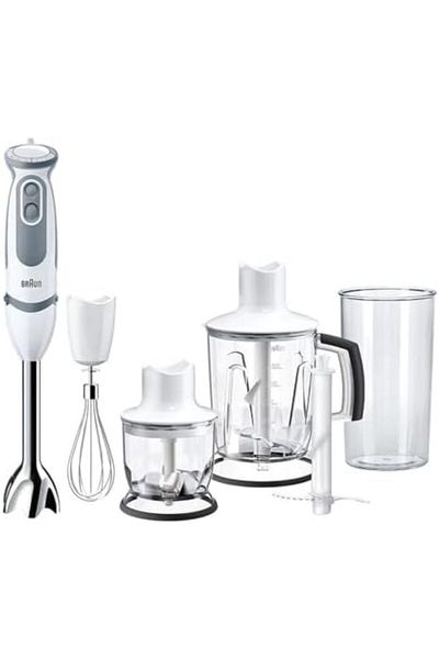 Braun Braun Multiquick 5 MQ 5245 Vario Hand Blender, 1000 Watts, 21 speed, SplashControl - White