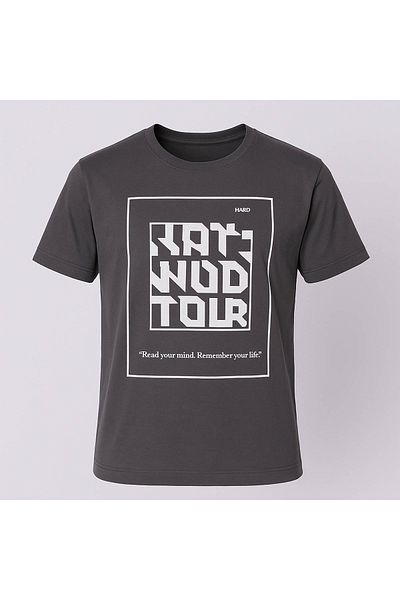 trender Hard Bano Printed Smoked Men's T-Shirt Tr-11