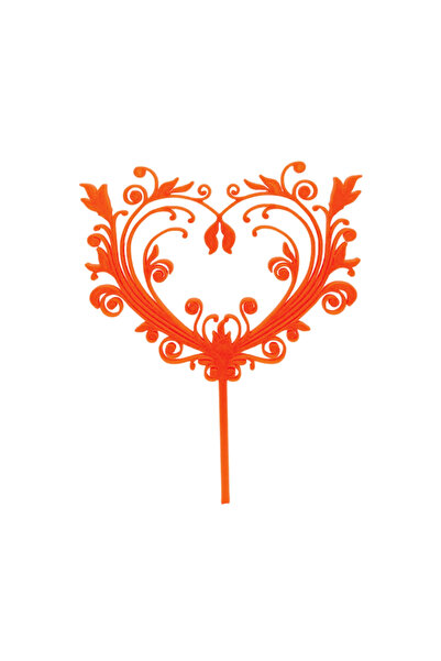 OEM Декорация за торта "Сърце", за сватбена торта, годишнина от любовта, 18 x...