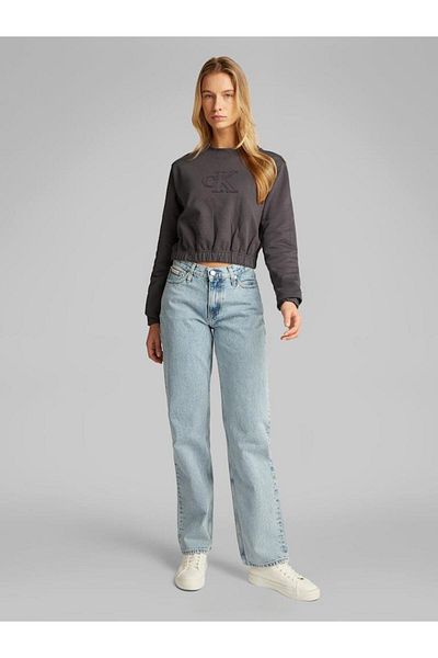 Calvin Klein Dámské mikiny CK APPLIQUE CREWNECK