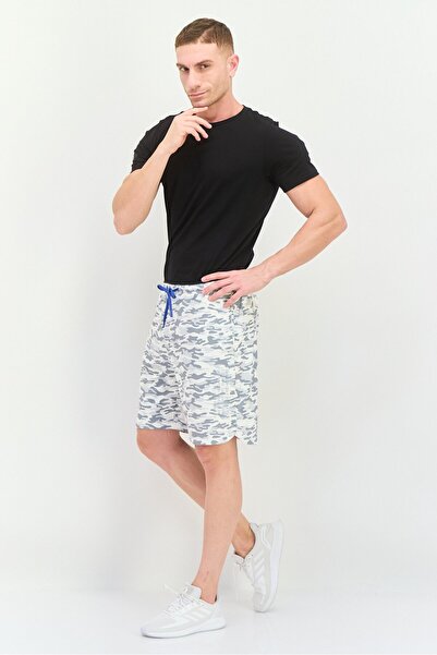 Kenneth Cole Men Drawstring All Over Print Basic Shorts, Multicolor