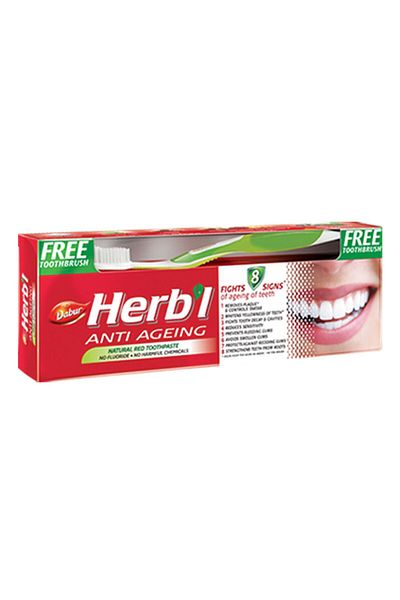 Dabur Herbal Anti Ageing Natural Red Toothpaste 150 g