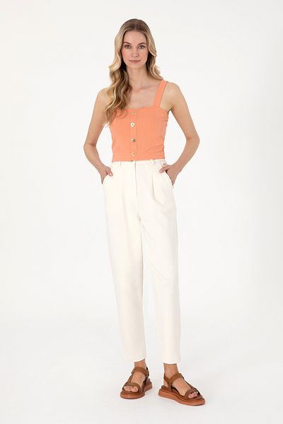 U.S. Polo Assn. Women's Cream Sweatpants 50292417-Vr071