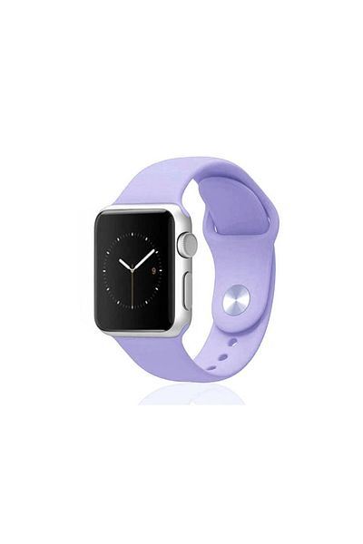 REDz Accessories Sport Band For Apple Watch, Silicone, Lilac - 44/45/46/49 Mm, Large