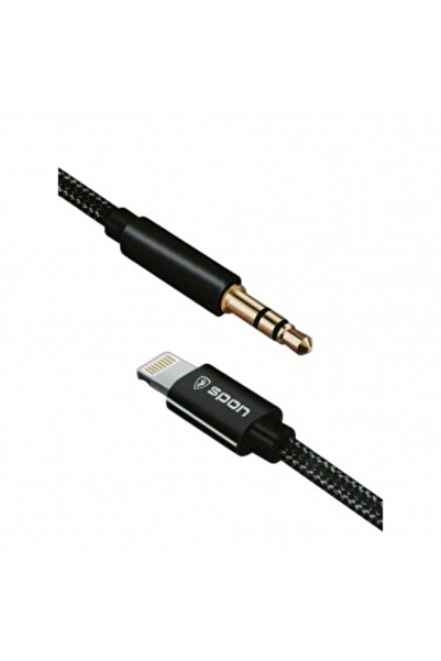 Spon كابل AUX للآيفون من SPON - قماش 2 متر