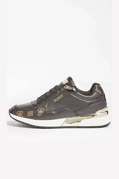 Guess Moxea/active Lady/le Dámské černé tenisky Fl5moxfal12-blkbr