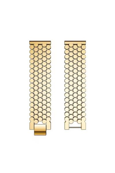 REDz Accessories Μεταλλικό λουράκι σύνδεσης για Apple Watch, εξάγωνο, μοντέρνο, χρυσό - 38/40/41 mm