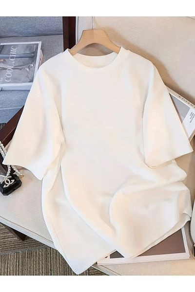 Touz Moda Basic Unisex Oversize T-Shirt