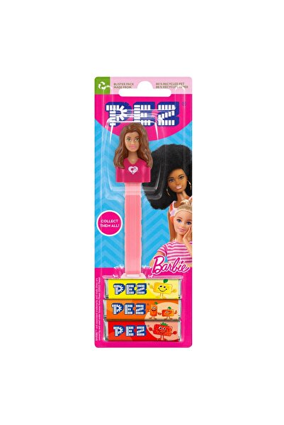 Barbie Pez Oyuncaklı Şeker Barbie Brunette