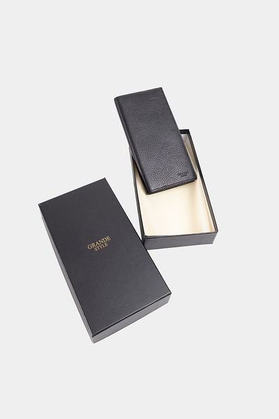 Grande Style 01764 Men's Genuine Leather Portfolio Spilt Bushcruise Friday-Wed Style
