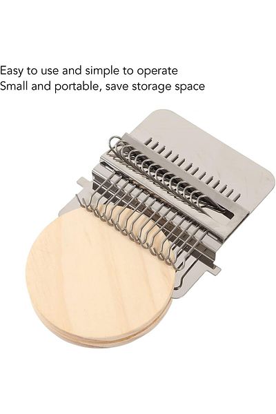 fulina Small Knitting Machine, 9 Needle Bottle Set/12 Needles, Durable, Suitable for Beginners DIY Art
