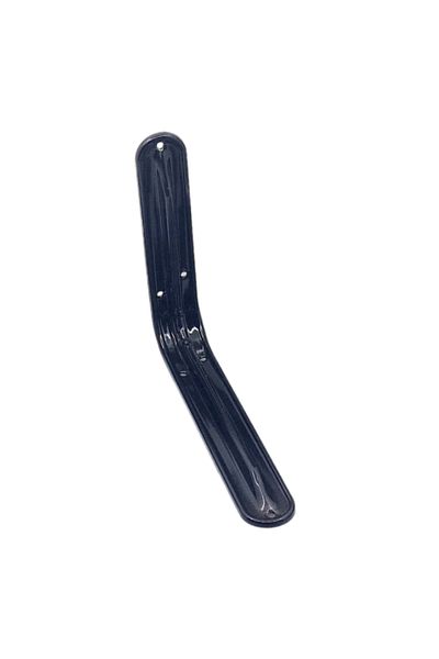 flores Suport pentru raft, lat, negru, 220 x 172 x 37 mm, 24 buc / set
