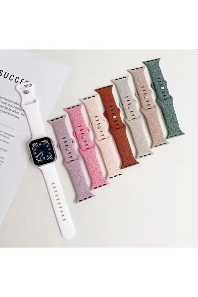 REDz Accessories Cat Engraved Strap, Sport, Compatible With Apple Watch, Adjustable, Silicone, Lilac - 38/40/41 Mm