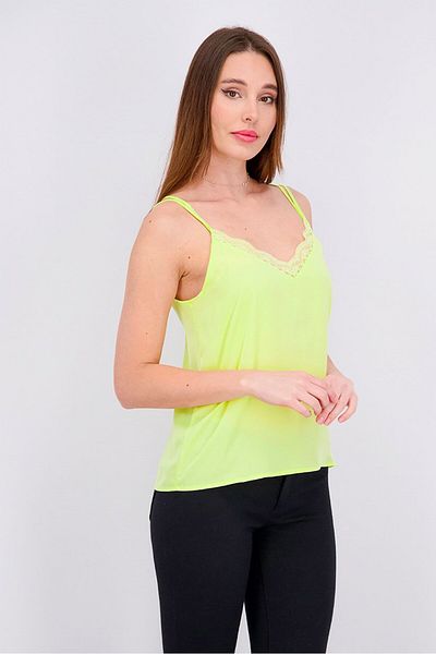Reserved Women Lingerie Style Tops, Lime Green